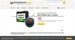Desktop Screenshot of pilesbatteries.com